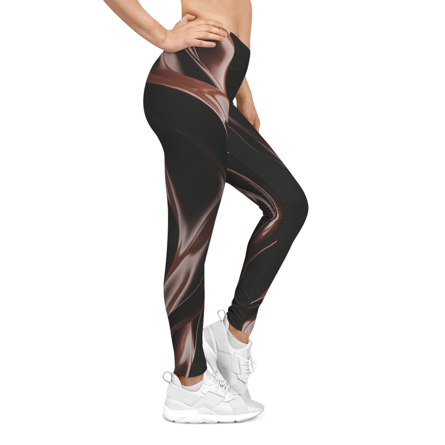 Phoenix "AI Design" Art Meets Movement. Confidence Meets Comfort. Abstract Leggings — Women's Casual Leggings