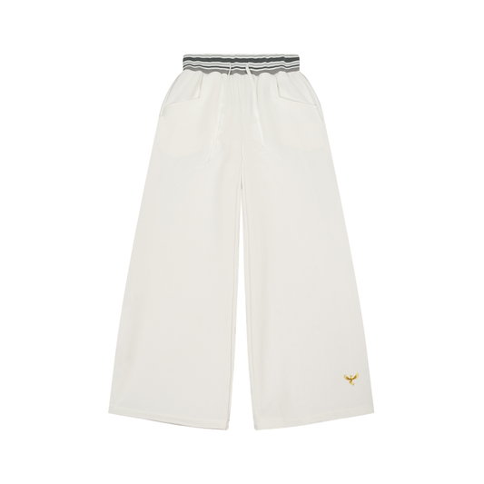 Phoenix "I Got This" Striped Waist Wide Leg Pants