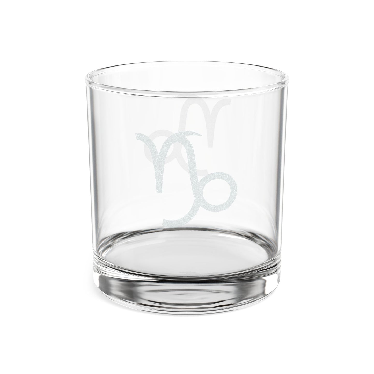 Phoenix Engraved Zodiac Sign Capricorn Whiskey Glass 10.5oz —  Zodiac Rocks Glass