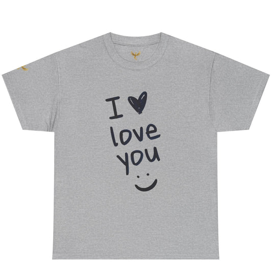 Phoenix "I Love You" T-Shirt — Romantic Graphic Tee for Couples & Gifts