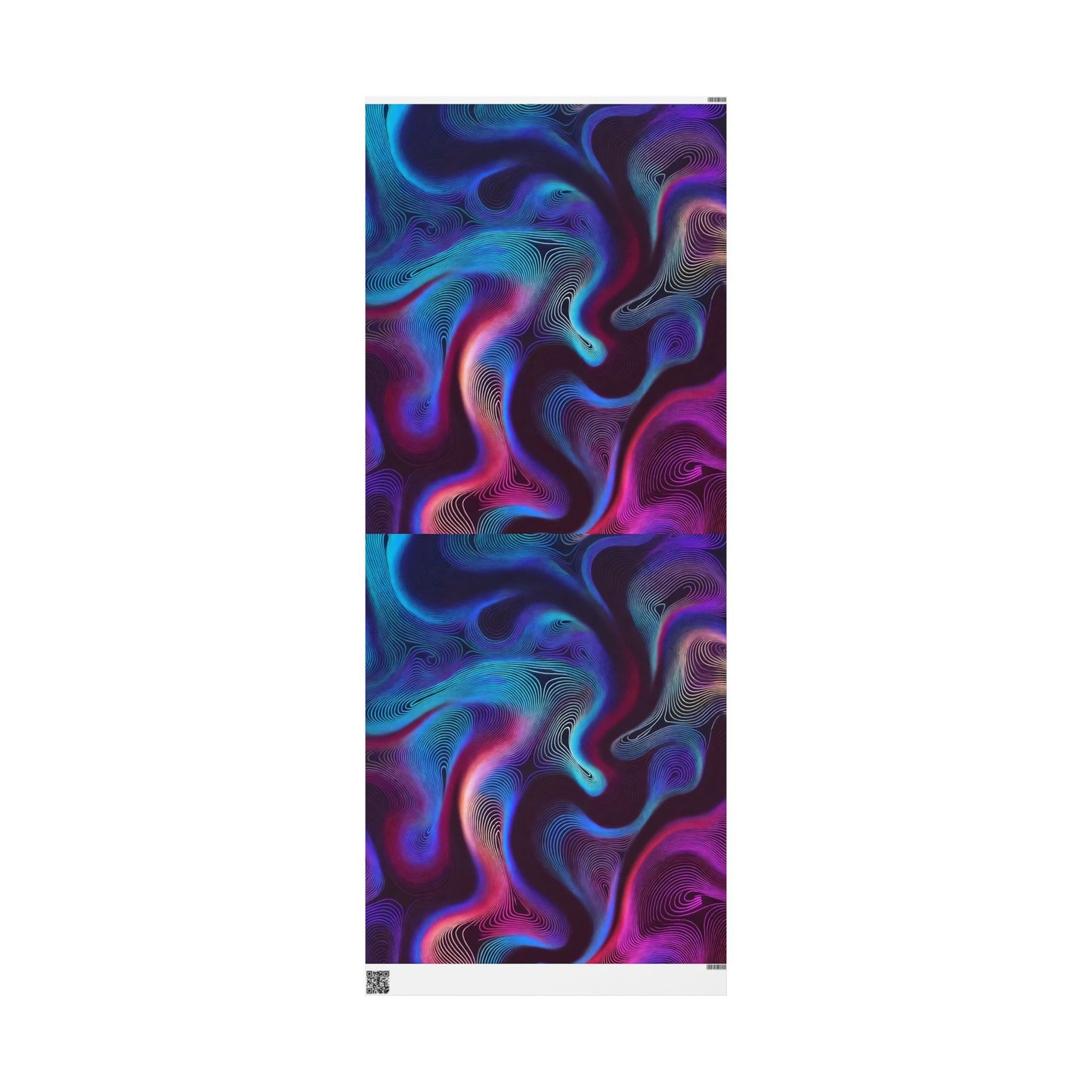 Phoenix Publishing Gift Wrapping Paper – Abstract Art Design with Vibrant Colors