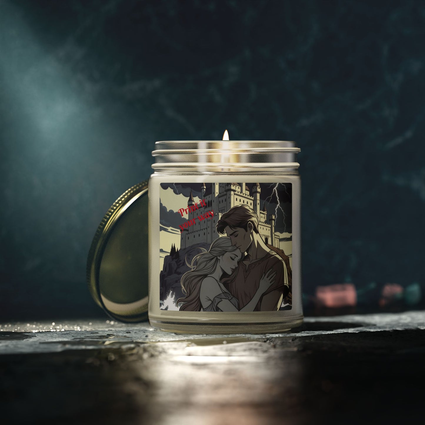 Phoenix Customize Your Own Candle-Romantic Castle Different Smells & Sizes Cozy Aromatherapy Gift