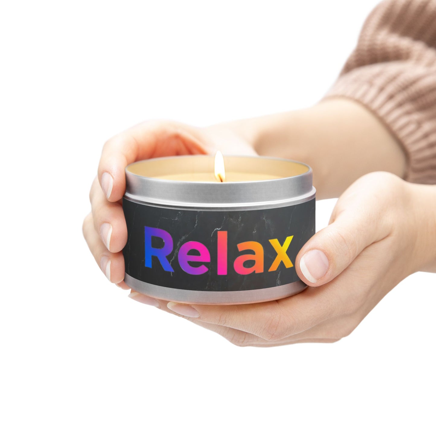 Phoenix "Relax" Tin Candle — Calming Aromatherapy Candle in Travel Tin
