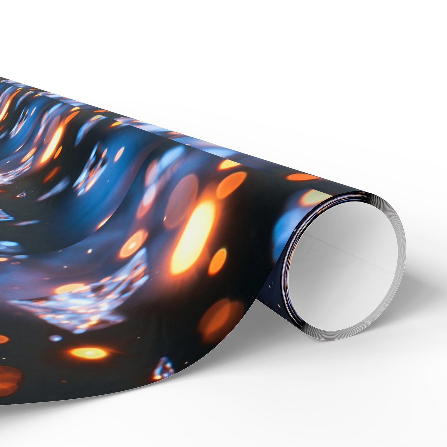 Phoenix Crystal Print Wrapping Paper — Gemstone Pattern Gift Wrap