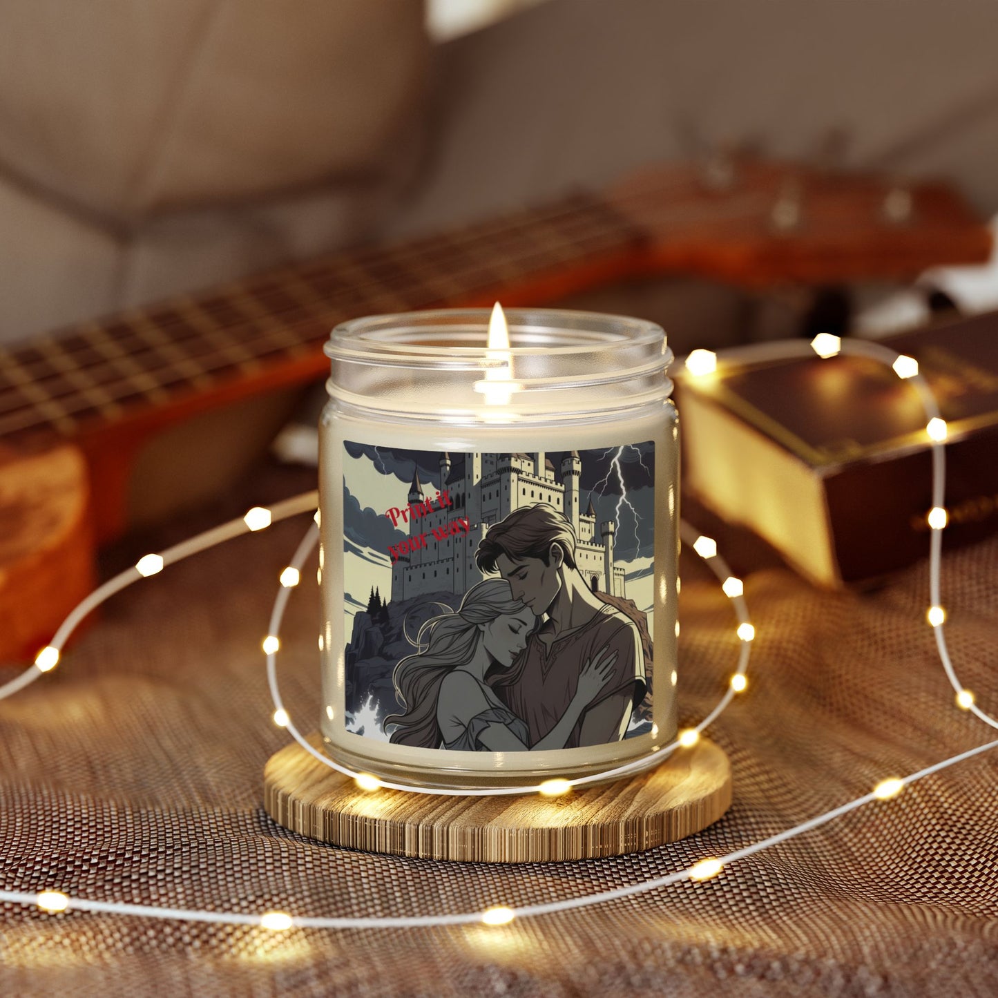 Phoenix Customize Your Own Candle-Romantic Castle Different Smells & Sizes Cozy Aromatherapy Gift