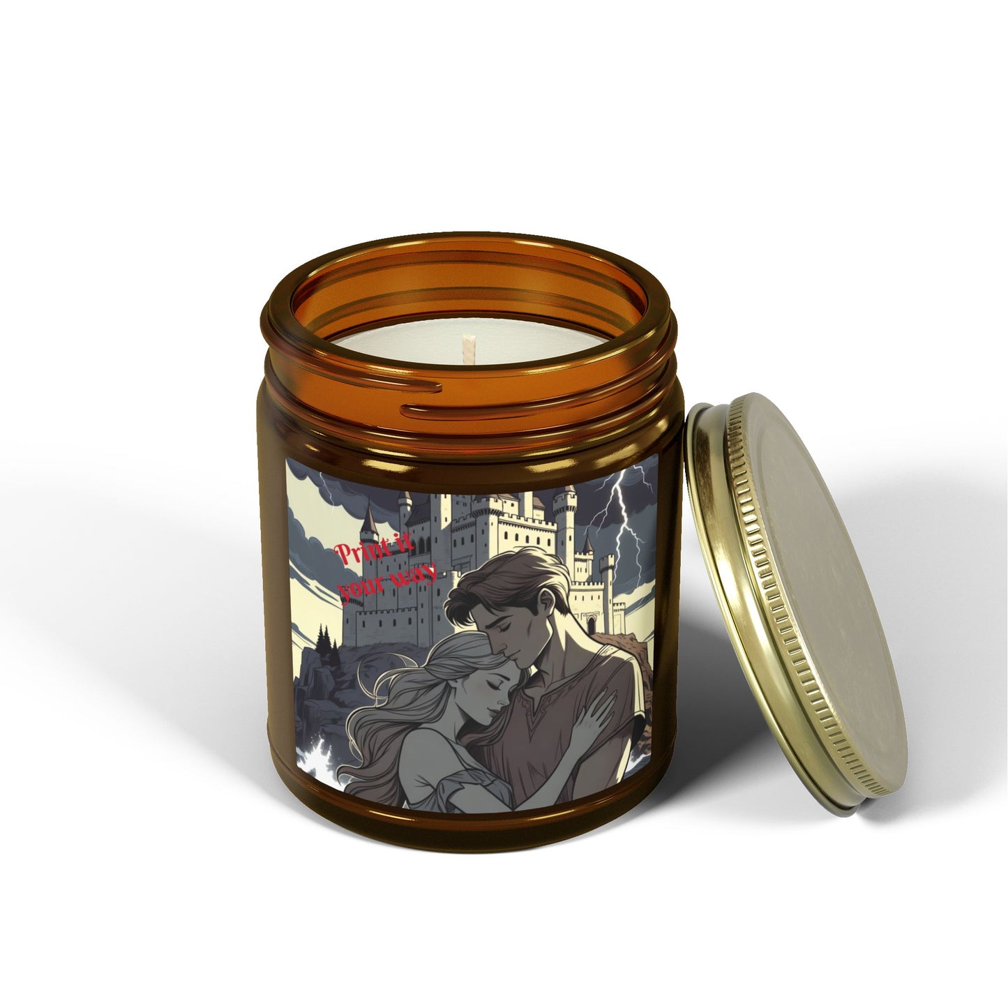 Phoenix Customize Your Own Candle-Romantic Castle Different Smells & Sizes Cozy Aromatherapy Gift