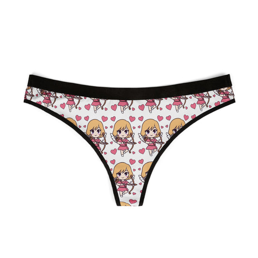 Phoenix Kawaii Heart Cupid Thong – Women's Cute Anime Lingerie