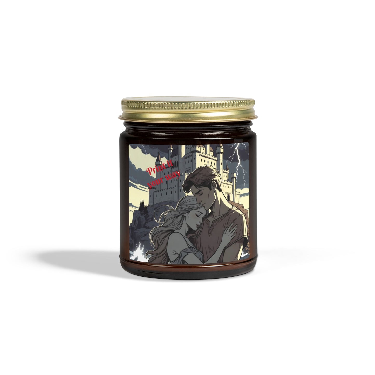 Phoenix Customize Your Own Candle-Romantic Castle Different Smells & Sizes Cozy Aromatherapy Gift