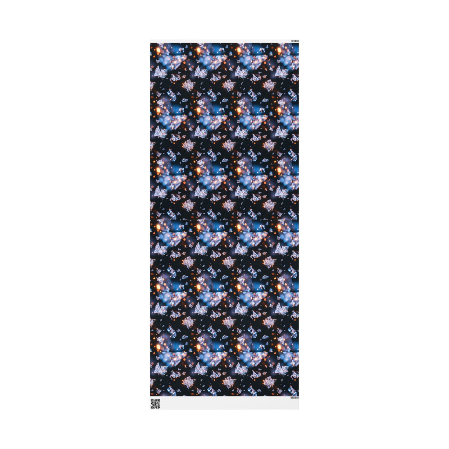 Phoenix Crystal Print Wrapping Paper — Gemstone Pattern Gift Wrap