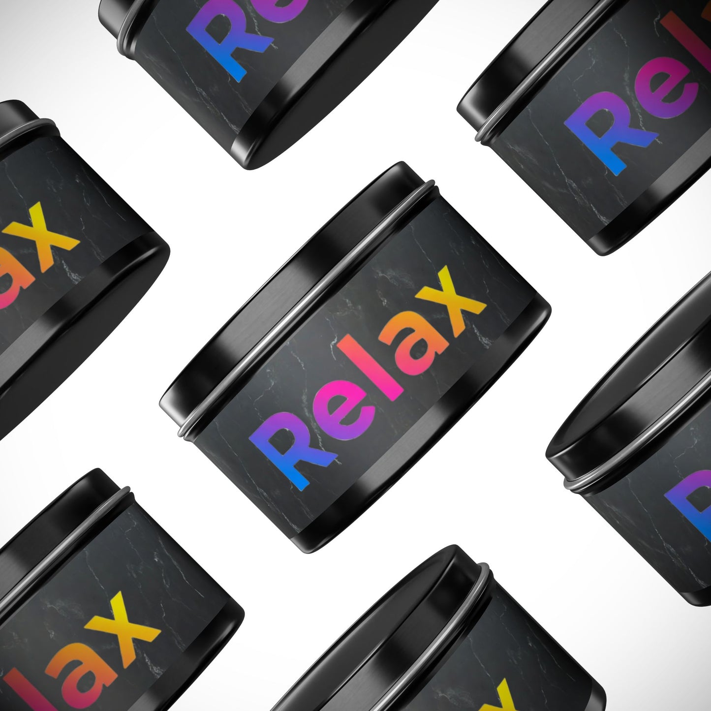 Phoenix "Relax" Tin Candle — Calming Aromatherapy Candle in Travel Tin