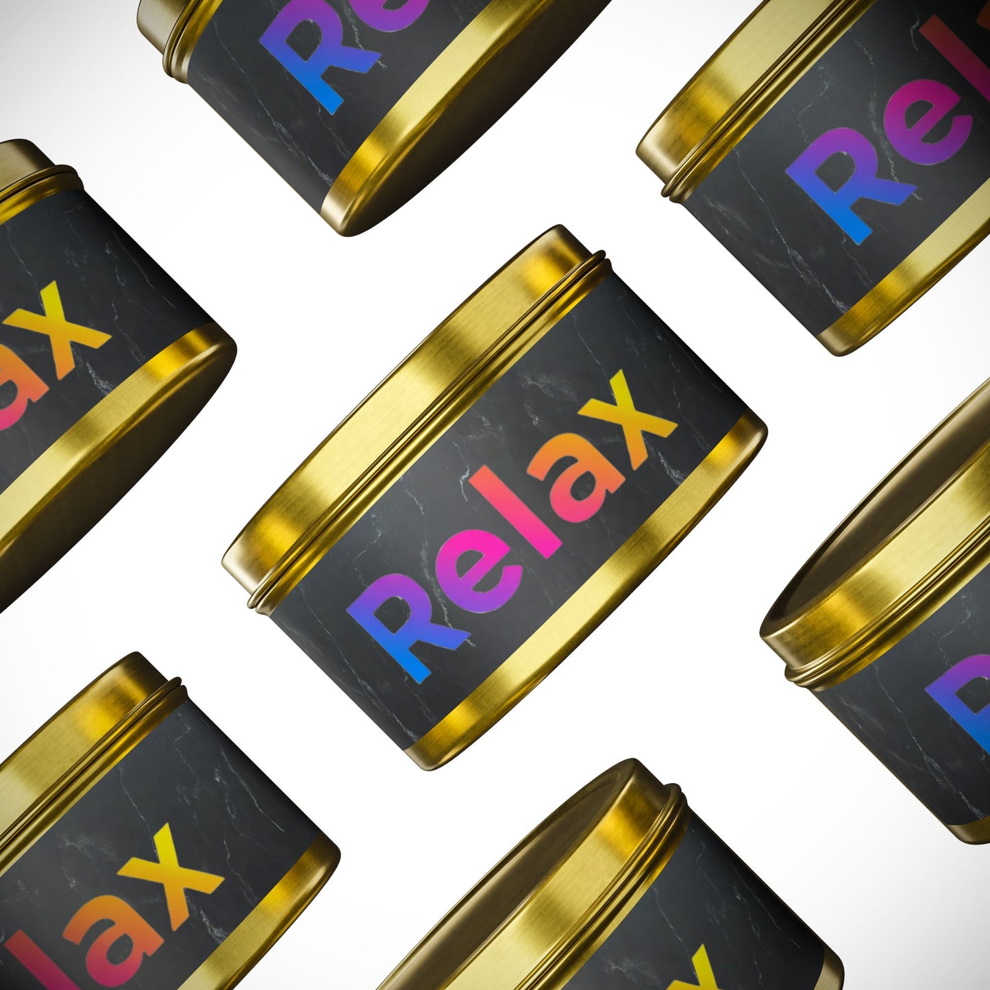 Phoenix "Relax" Tin Candle — Calming Aromatherapy Candle in Travel Tin