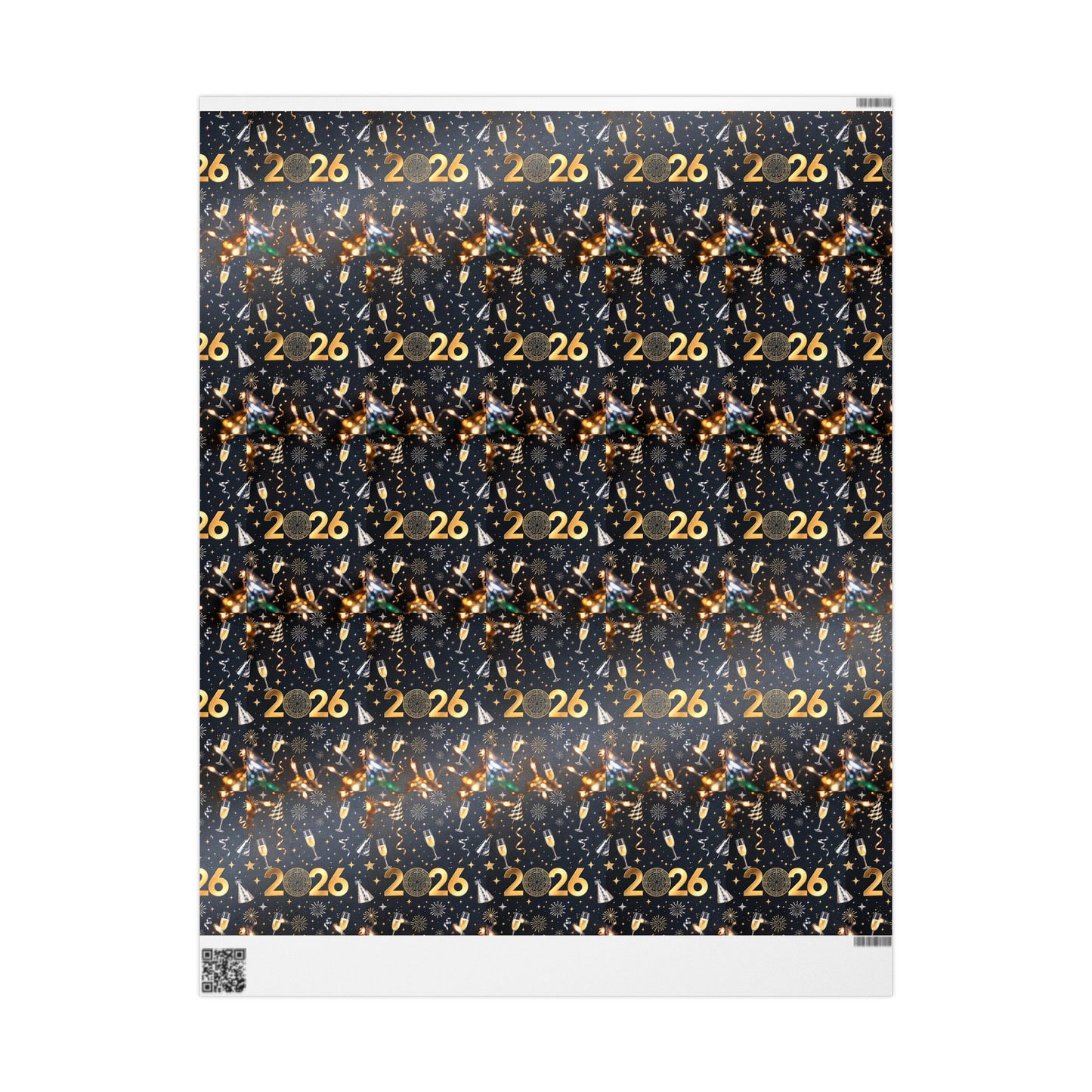 Phoenix New Year's 2026 Wrapping Paper — Festive Holiday Gift Wrap