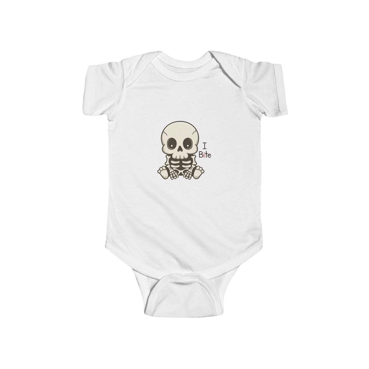 Phoenix Infant Boys "I Bite" Skeleton Bodysuit Infant Bodysuit One Piece
