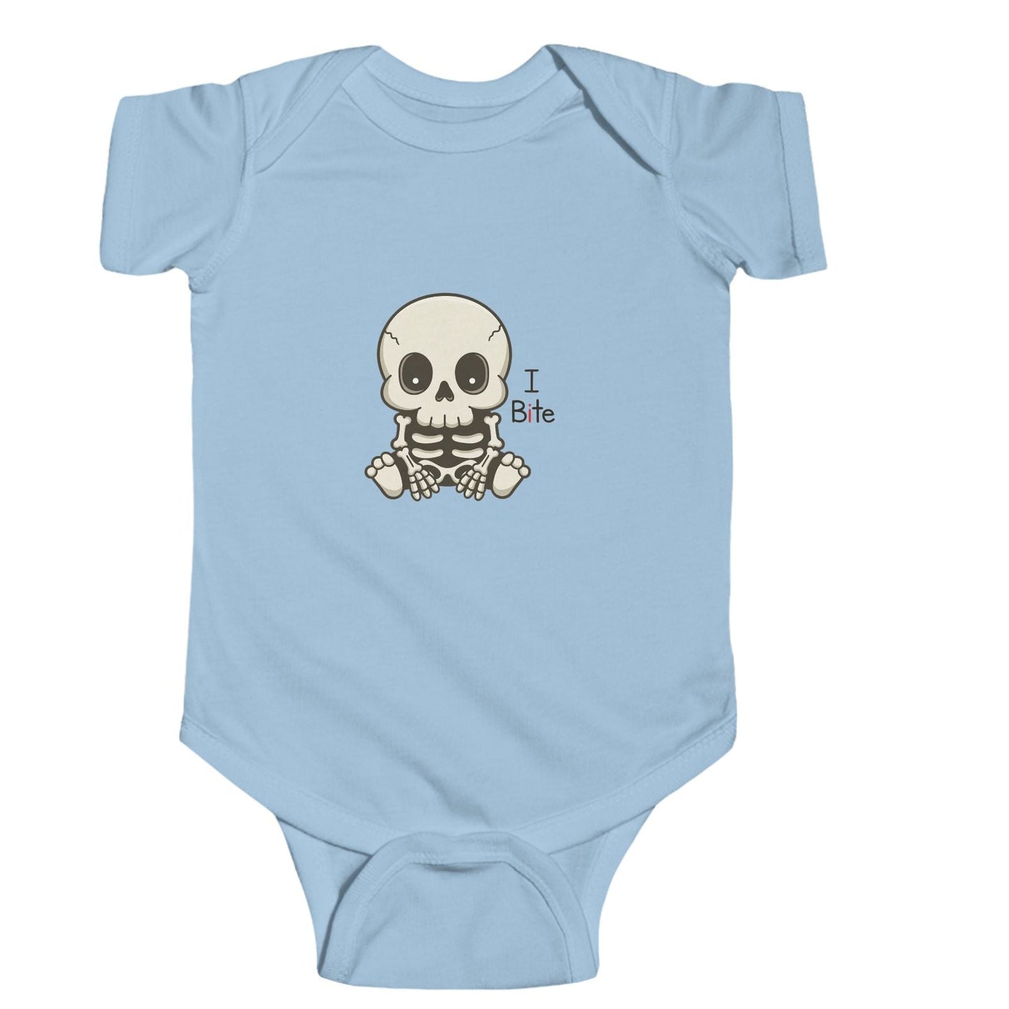 Phoenix Infant Boys "I Bite" Skeleton Bodysuit Infant Bodysuit One Piece
