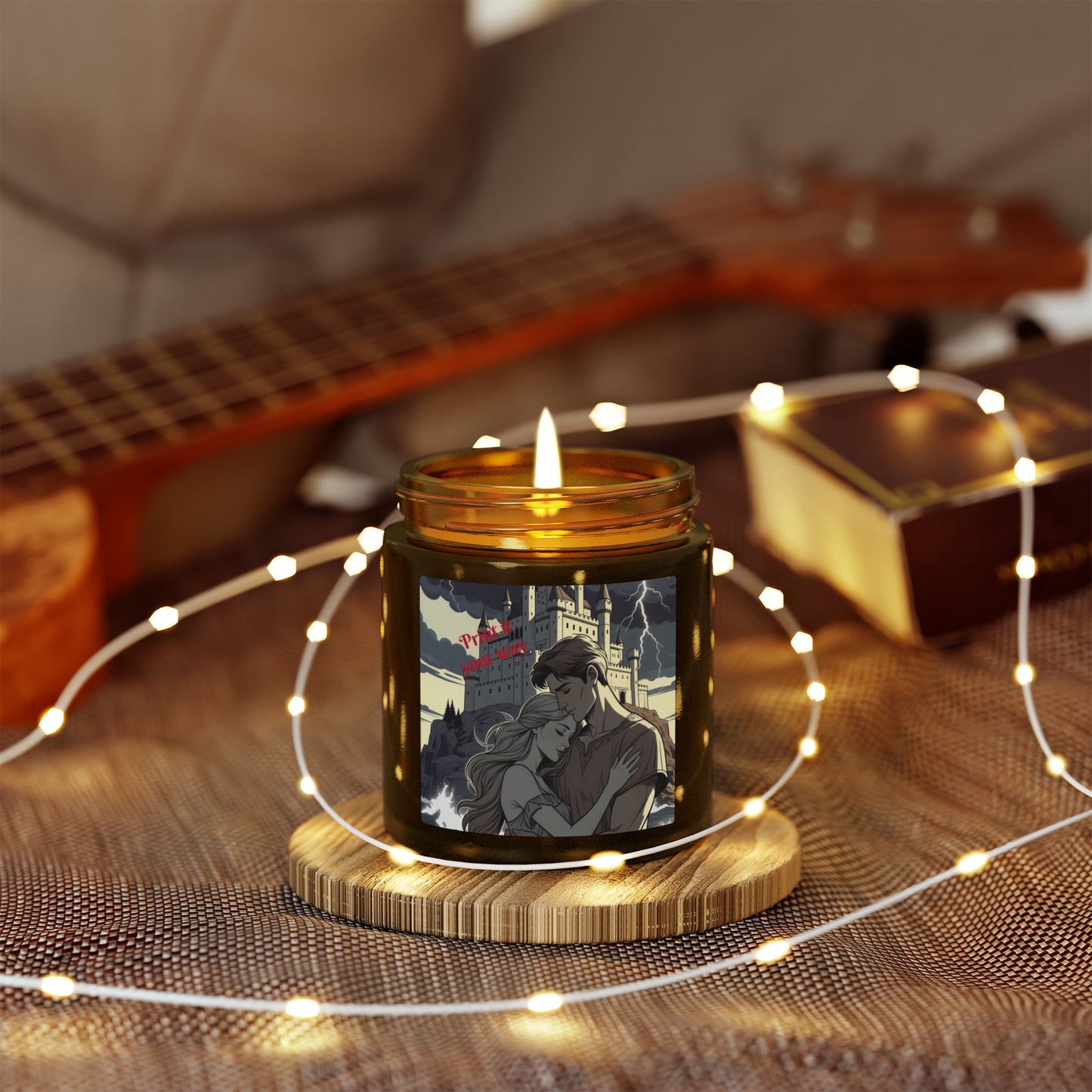 Phoenix Customize Your Own Candle-Romantic Castle Different Smells & Sizes Cozy Aromatherapy Gift