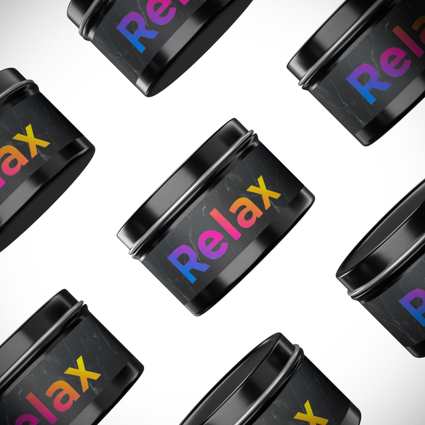 Phoenix "Relax" Tin Candle — Calming Aromatherapy Candle in Travel Tin