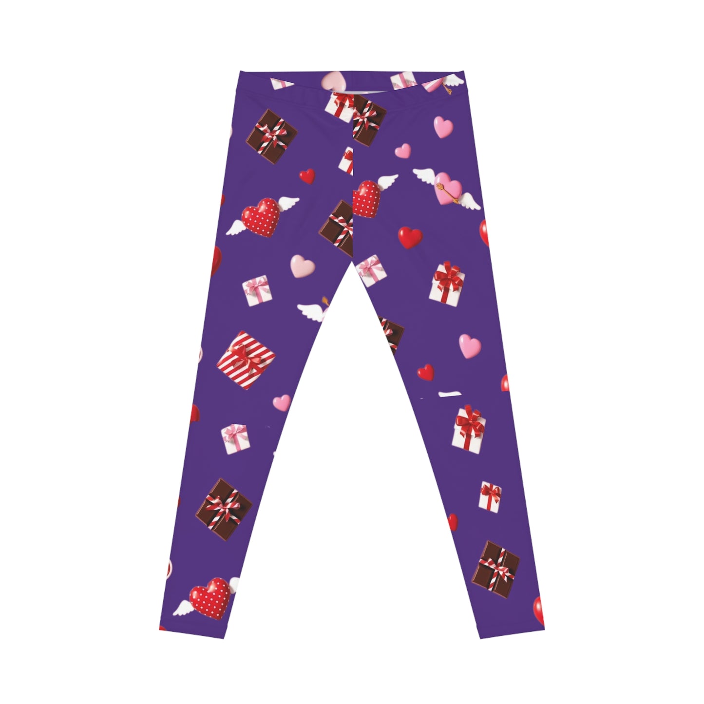 Phoenix Heart & Gift Print Leggings — Women's  Leggings