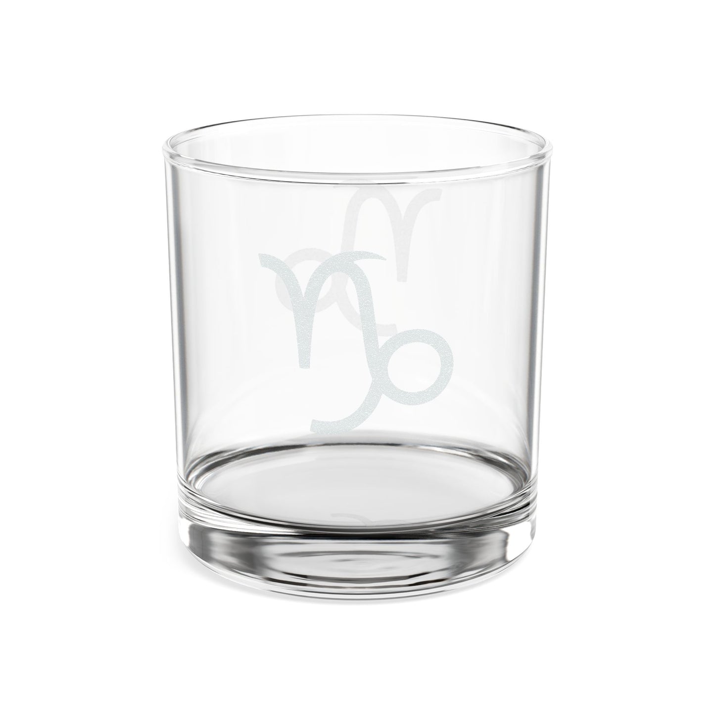 Phoenix Engraved Zodiac Sign Capricorn Whiskey Glass 10.5oz —  Zodiac Rocks Glass