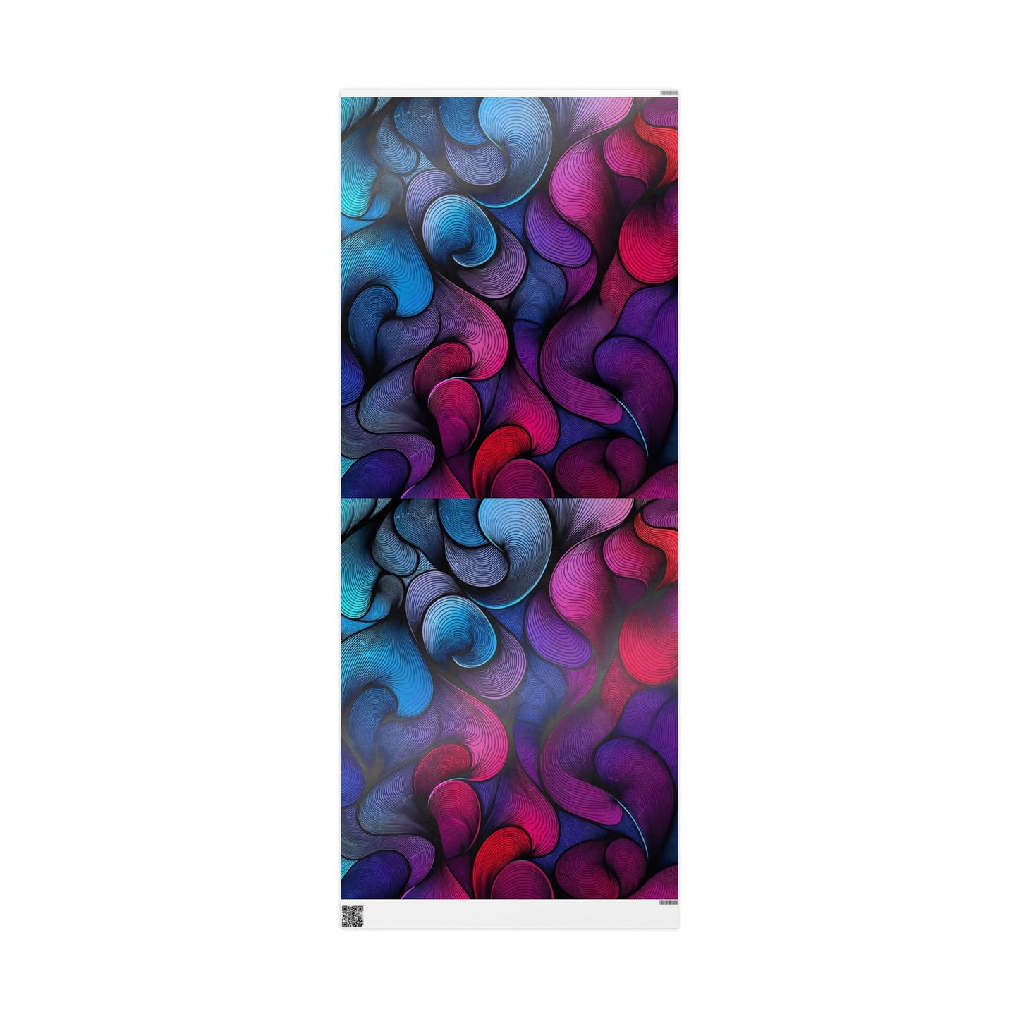 Phoenix Publishing Gift Wrapping Paper – Abstract Art in Bright Colors