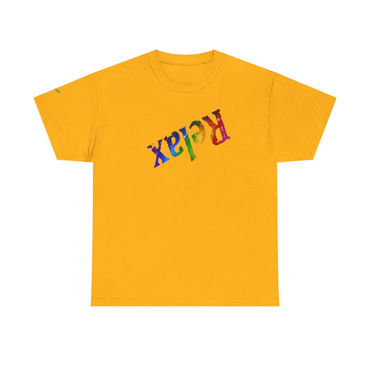 Phoenix "Relax" Rainbow Tee — Casual Pride-Inspired Relax Graphic Shirt