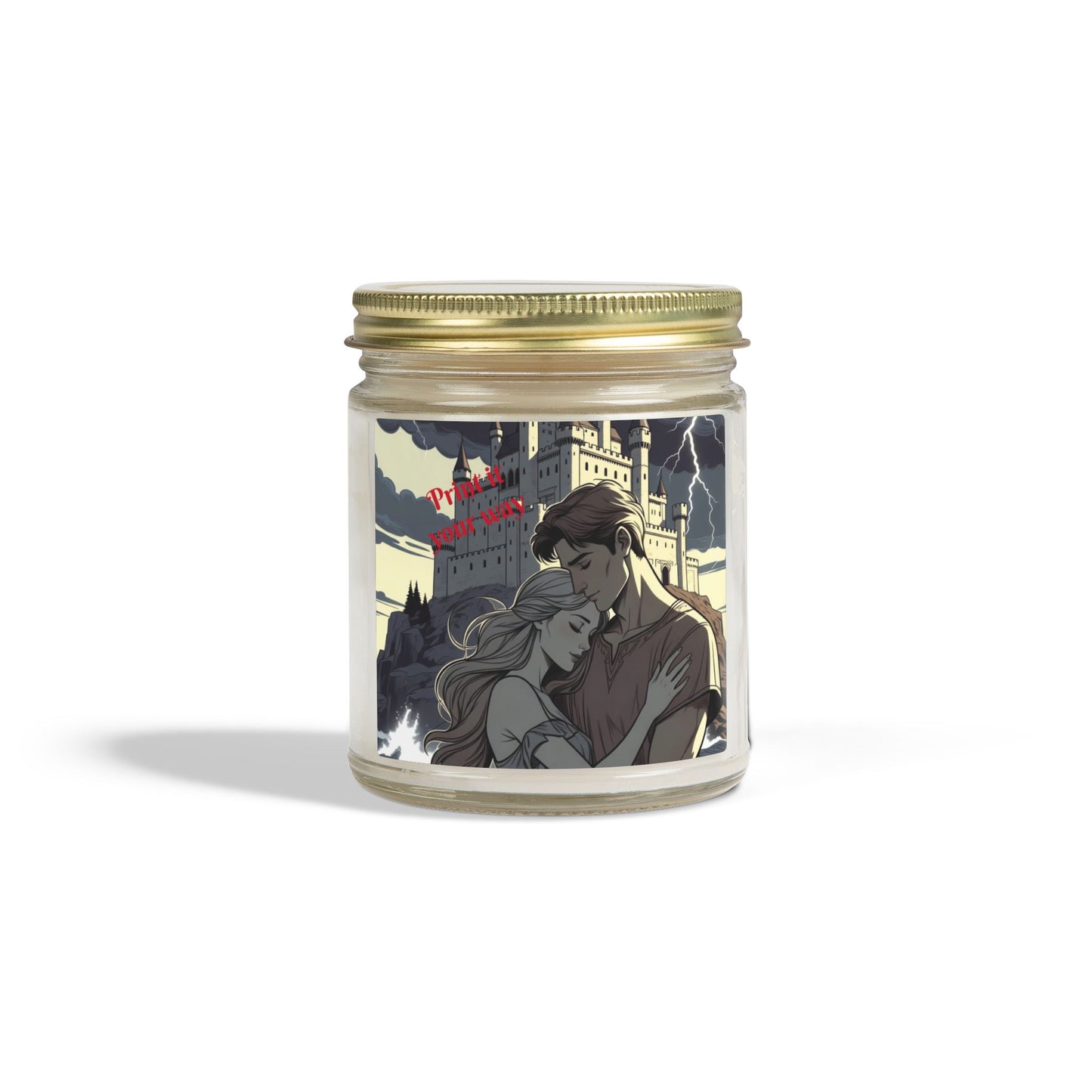 Phoenix Customize Your Own Candle-Romantic Castle Different Smells & Sizes Cozy Aromatherapy Gift