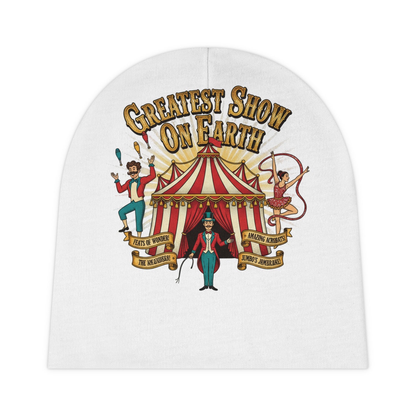 Phoenix Baby Beanie — "Greatest Show on Earth" Circus Baby Hat