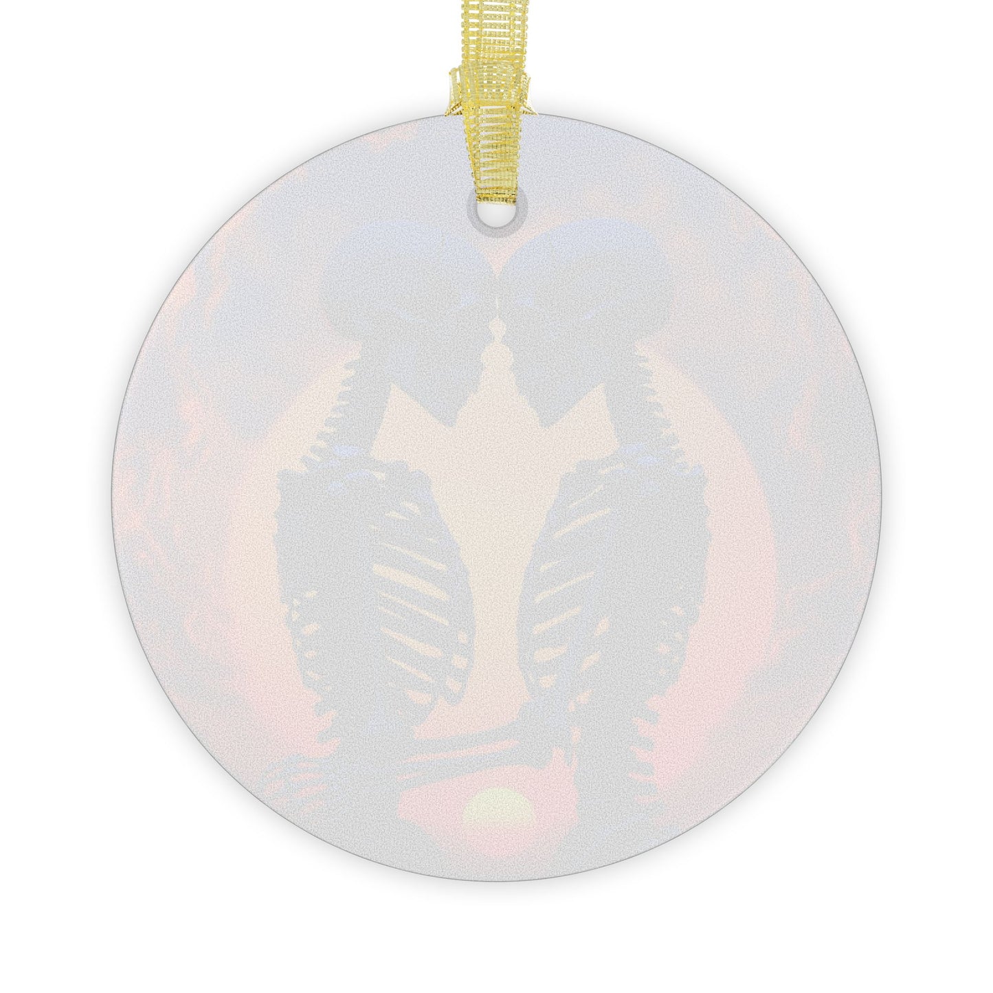Phoenix Glass Ornaments Skeleton Love