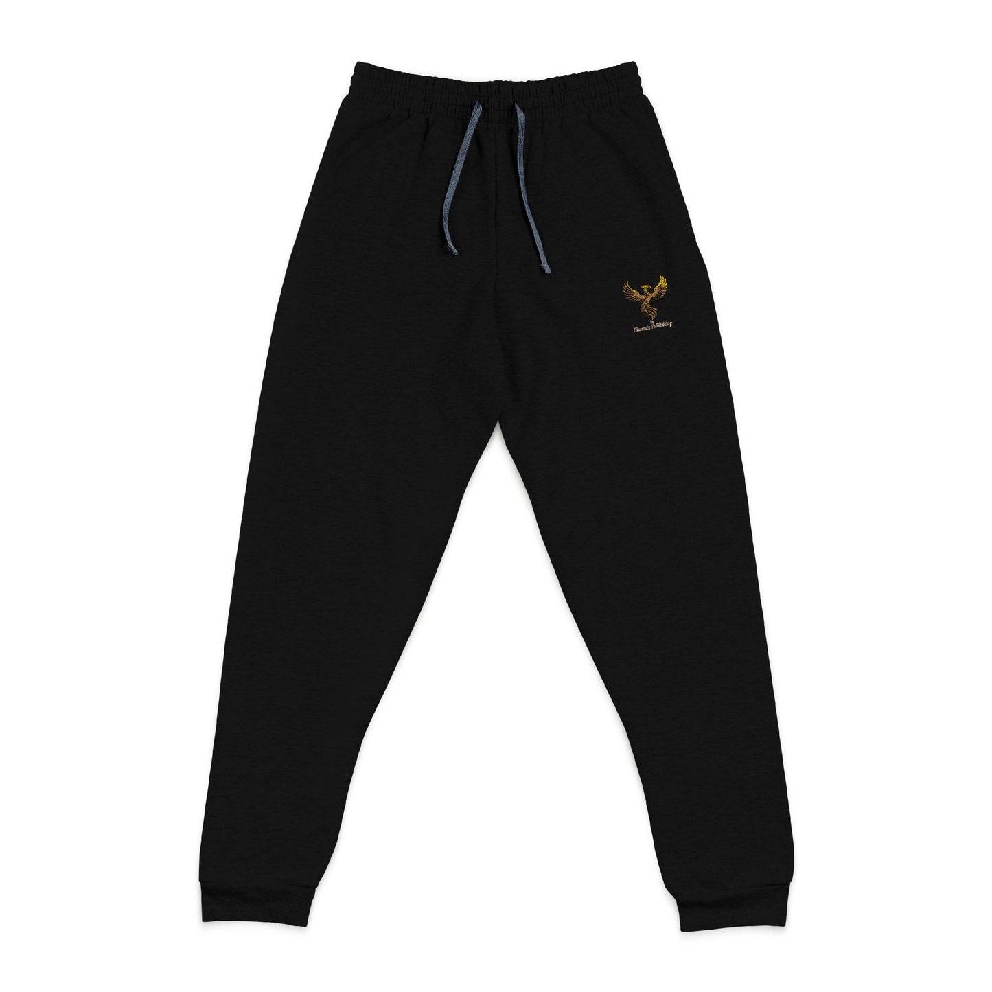 Phoenix Joggers – Minimal Gold Logo Premium Fleece Sweatpants for Unisex