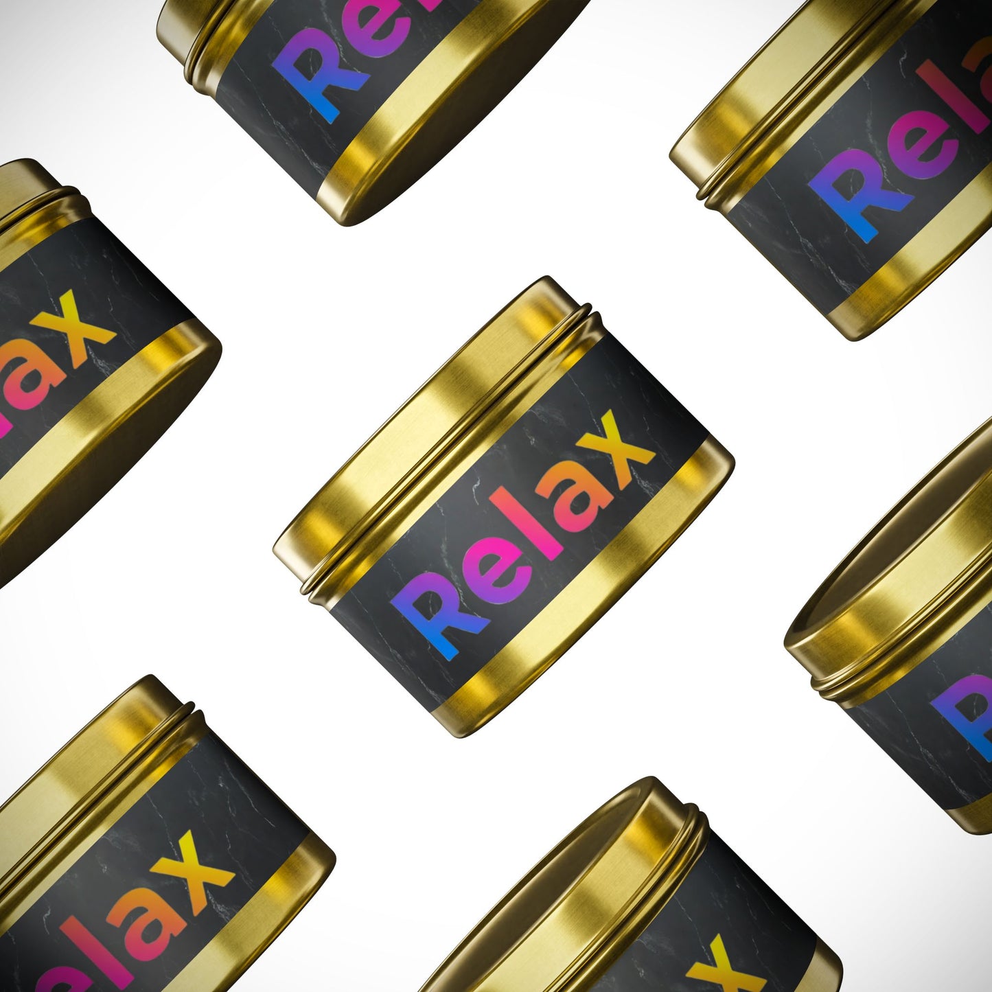 Phoenix "Relax" Tin Candle — Calming Aromatherapy Candle in Travel Tin