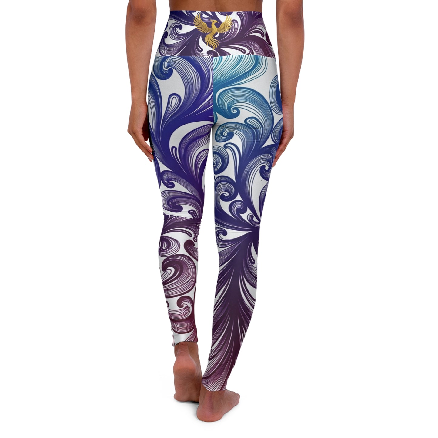 Phoenix "Ethereal Rhapsody in Indigo and Cerise" Vibrant Colors