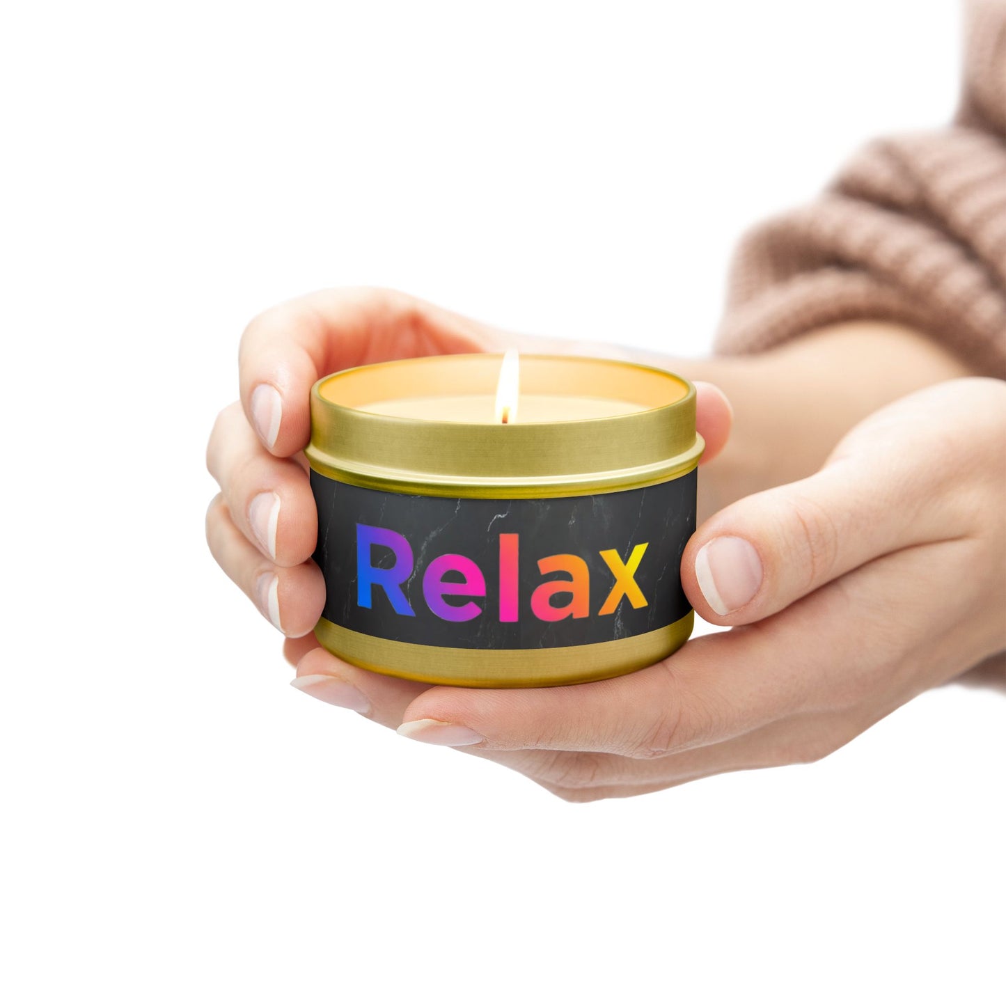 Phoenix "Relax" Tin Candle — Calming Aromatherapy Candle in Travel Tin