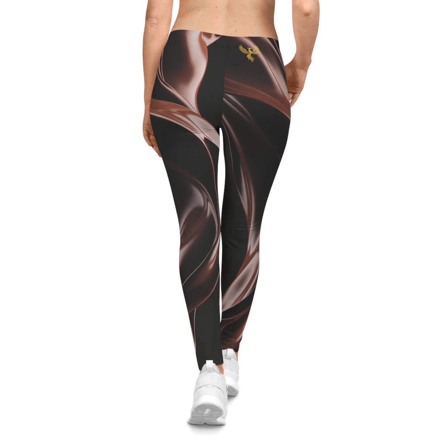 Phoenix "AI Design" Art Meets Movement. Confidence Meets Comfort. Abstract Leggings — Women's Casual Leggings