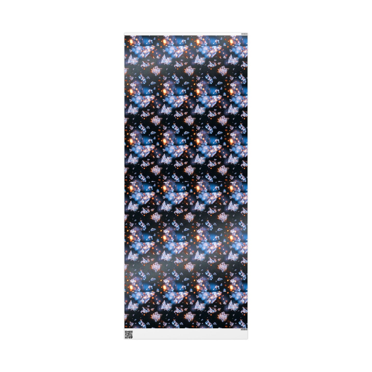 Phoenix Crystal Print Wrapping Paper — Gemstone Pattern Gift Wrap