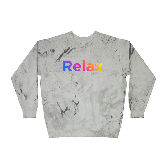 Phoenix "Relax" Rainbow Crewneck Sweatshirt