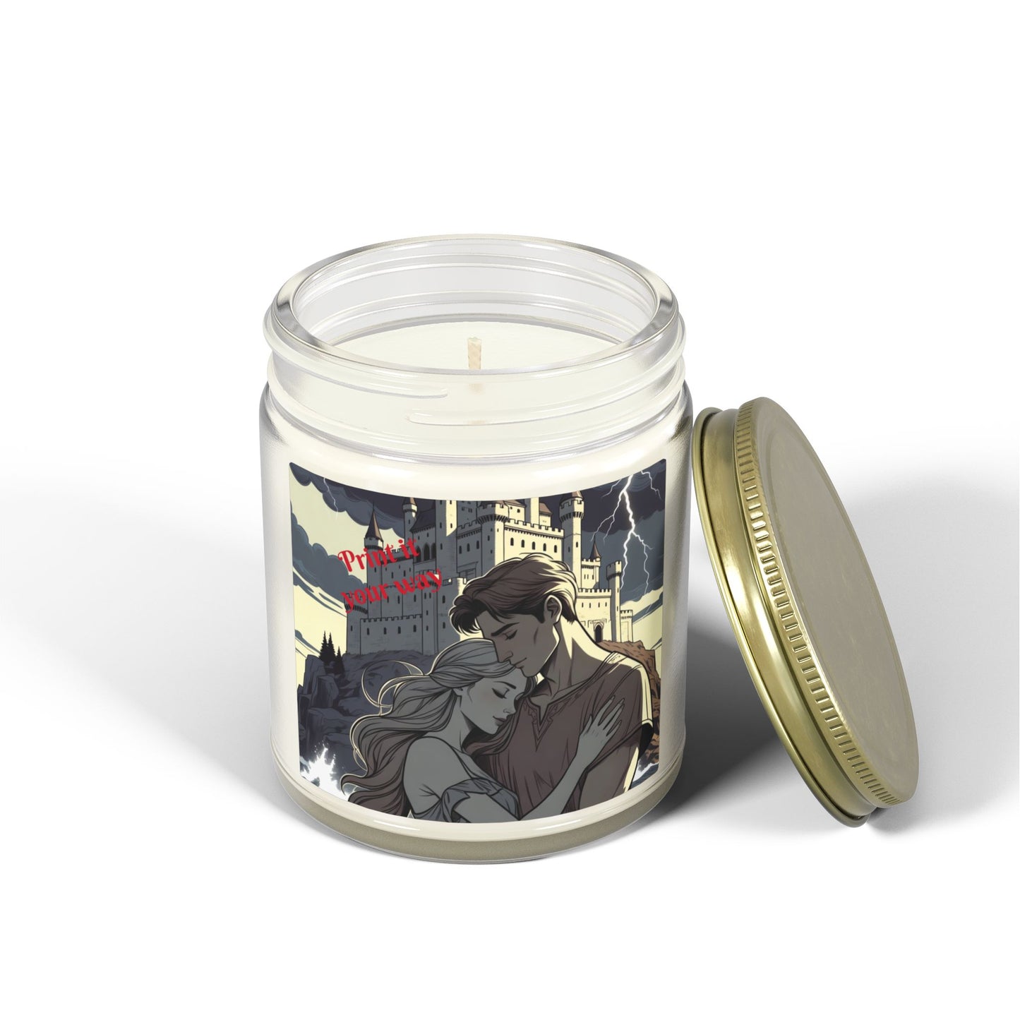 Phoenix Customize Your Own Candle-Romantic Castle Different Smells & Sizes Cozy Aromatherapy Gift