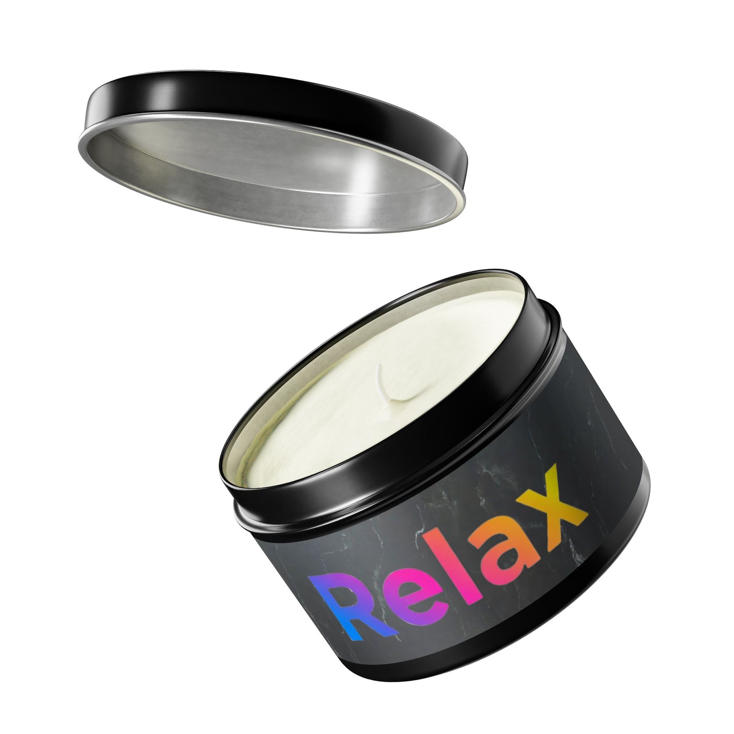 Phoenix "Relax" Tin Candle — Calming Aromatherapy Candle in Travel Tin