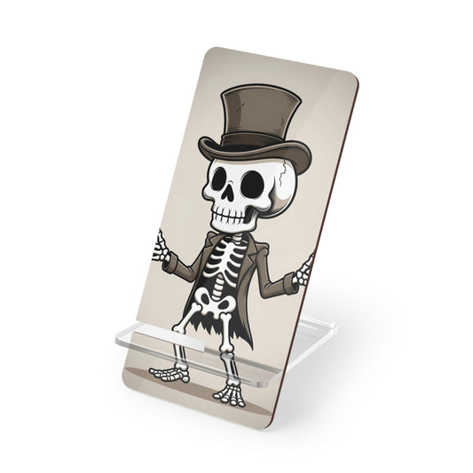 Phoenix Skeleton Gentleman Phone Stand