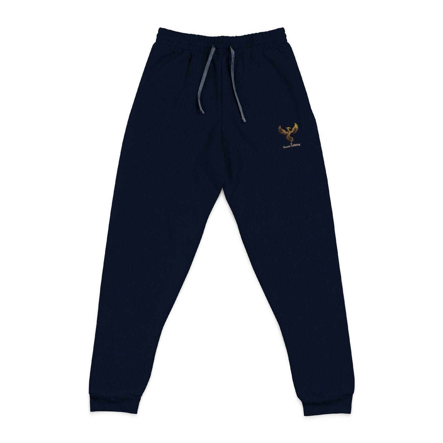 Phoenix Joggers – Minimal Gold Logo Premium Fleece Sweatpants for Unisex