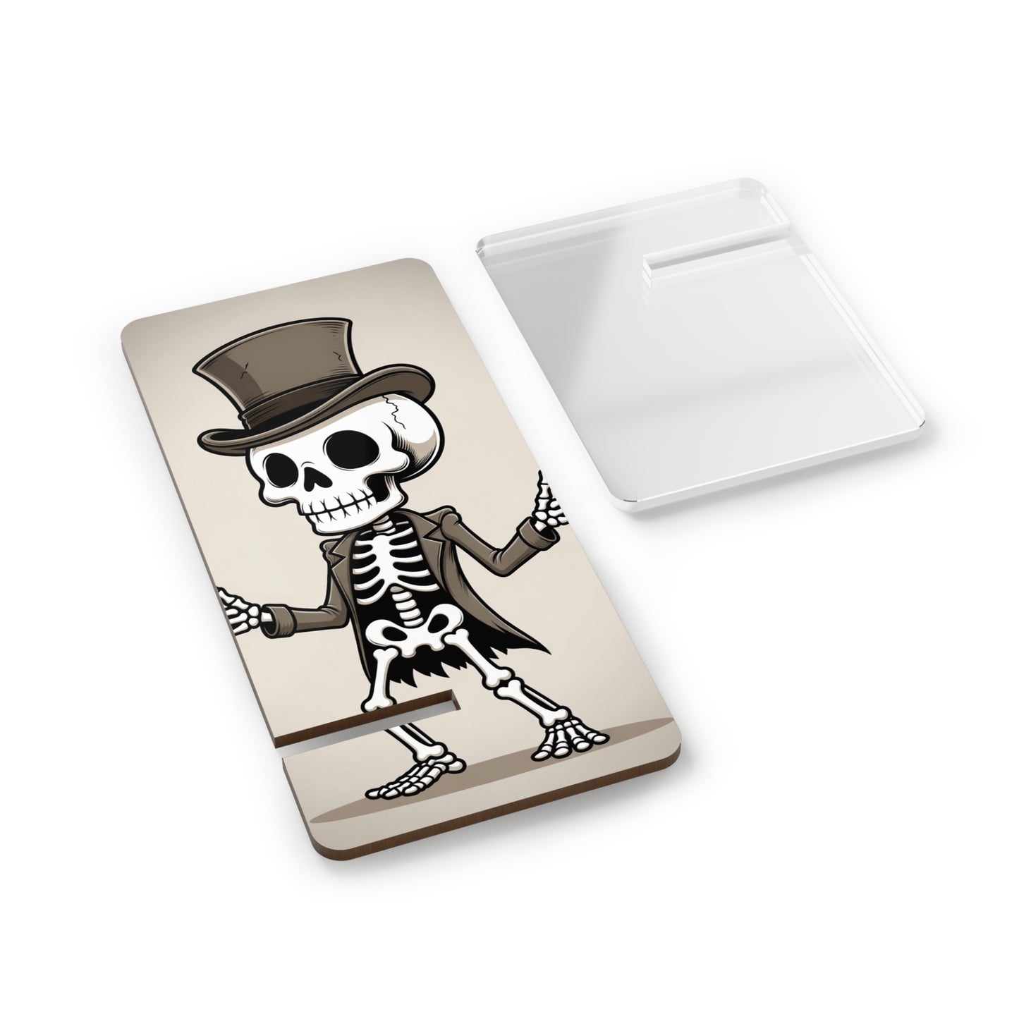 Phoenix Skeleton Gentleman Phone Stand