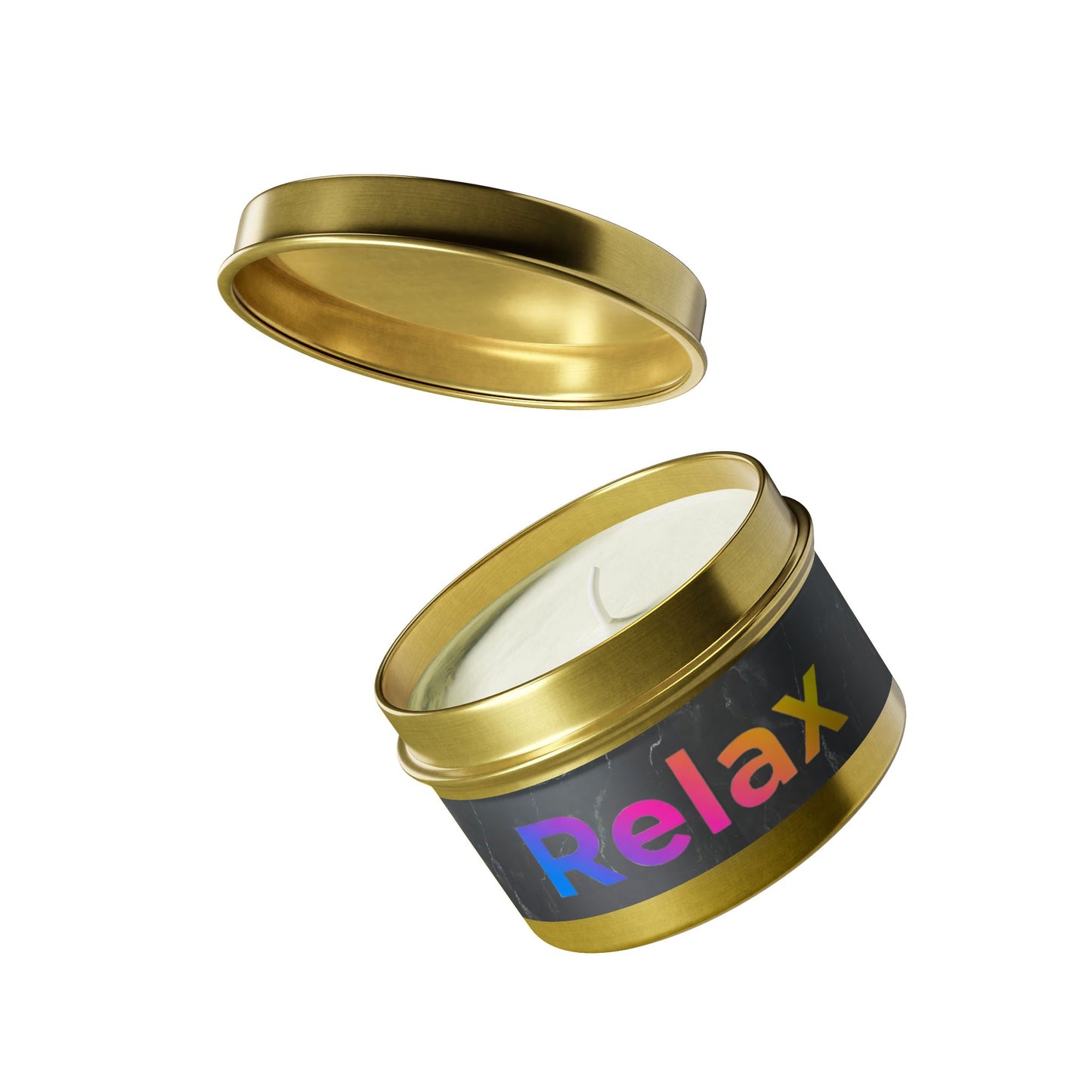 Phoenix "Relax" Tin Candle — Calming Aromatherapy Candle in Travel Tin