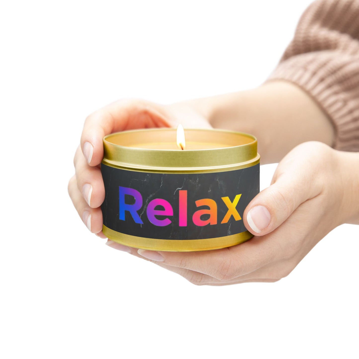 Phoenix "Relax" Tin Candle — Calming Aromatherapy Candle in Travel Tin