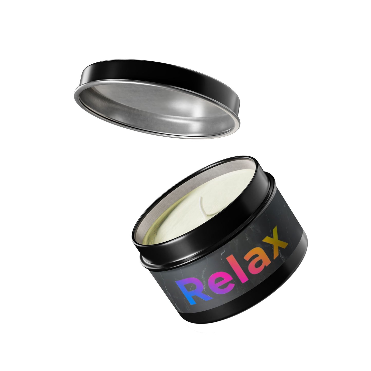 Phoenix "Relax" Tin Candle — Calming Aromatherapy Candle in Travel Tin