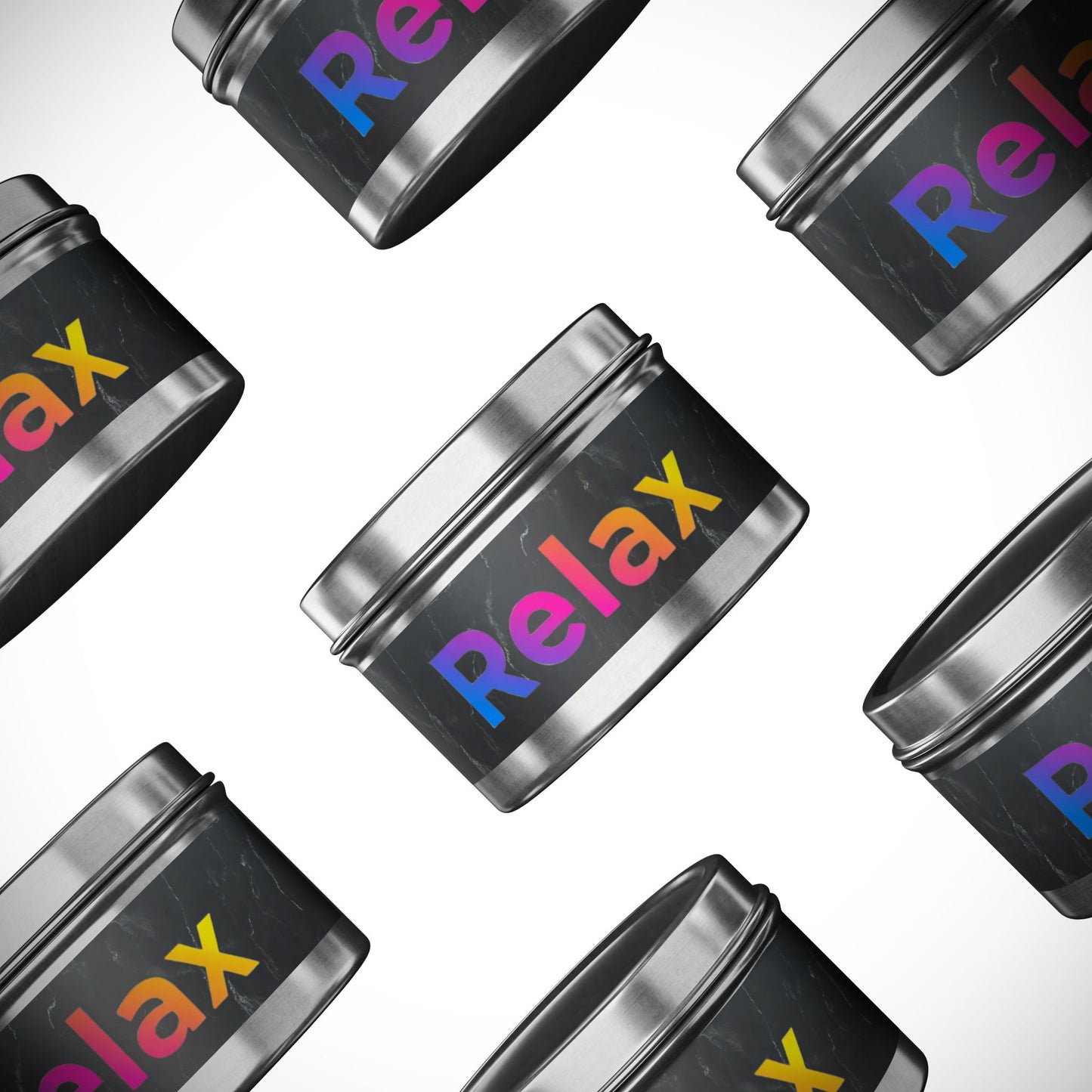 Phoenix "Relax" Tin Candle — Calming Aromatherapy Candle in Travel Tin